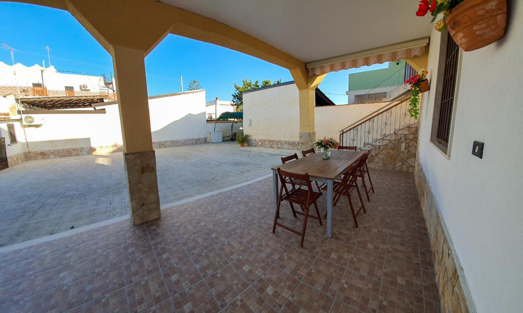 Villa La Sosta - 150M Dal Mare - Patio Privato E Areal Relax Arenella  Buitenkant foto
